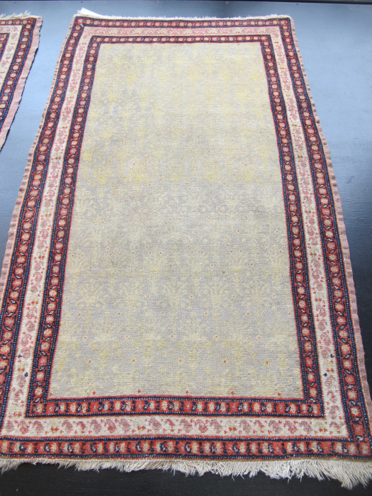 Pair Of Abstract Senneh Rugs